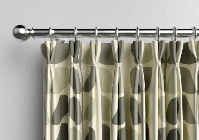 Orla Kiely Multi Stem, Warm Grey - Made to Measure Curtains - Image 10